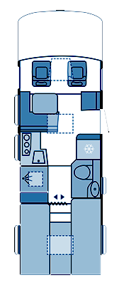 28930E2 2021 Adria Sonic Supreme 710SL Layout