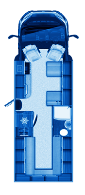 129A66E 2022 AUTO TRAIL SCOUT LAYOUT